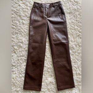 Bavarian Vegan Leather Command pants Size 0